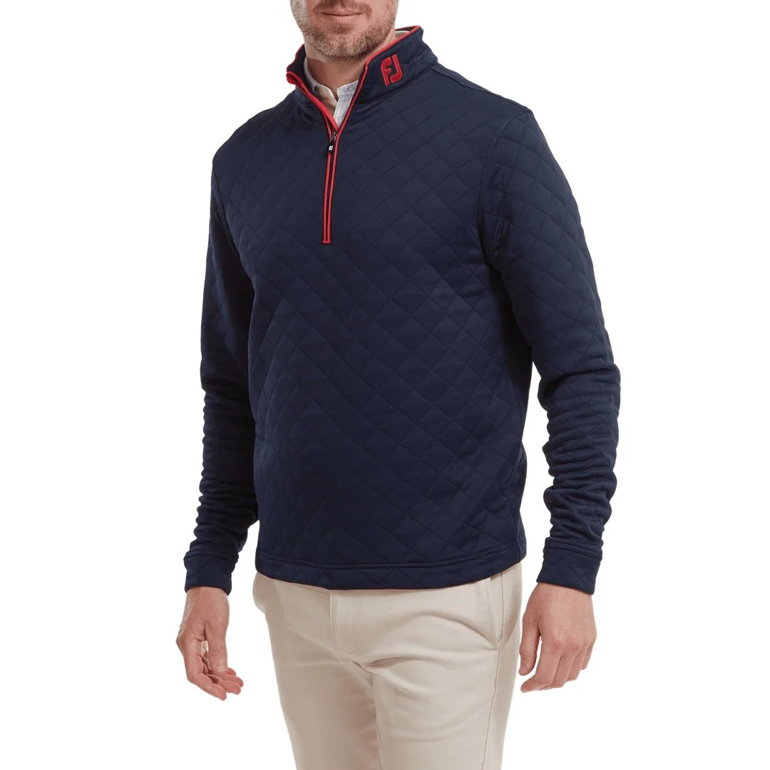 Footjoy Diamond Quilted Chill Out Golf Pullover 88452 - Image 3