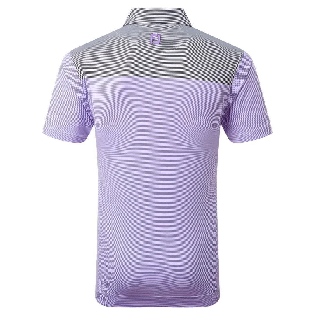 FootJoy End-On-End Block Golf Polo Shirt 80027 - Image 2