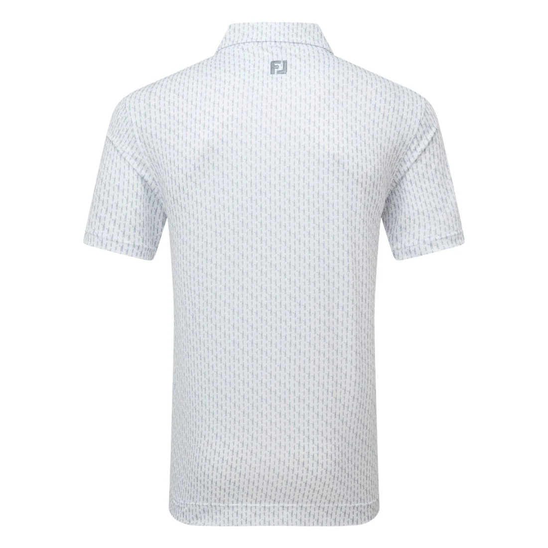 FootJoy Figure Print Lisle Golf Polo Shirt 34054 - Image 2