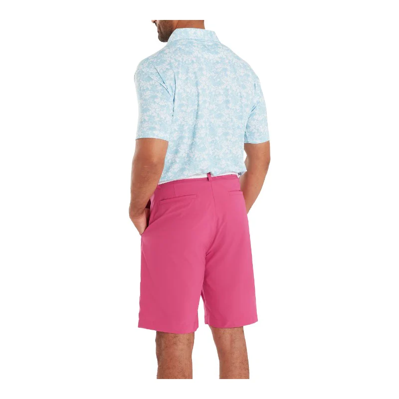 FootJoy Garden Print Lisle Golf Polo Shirt 37794 - Image 4