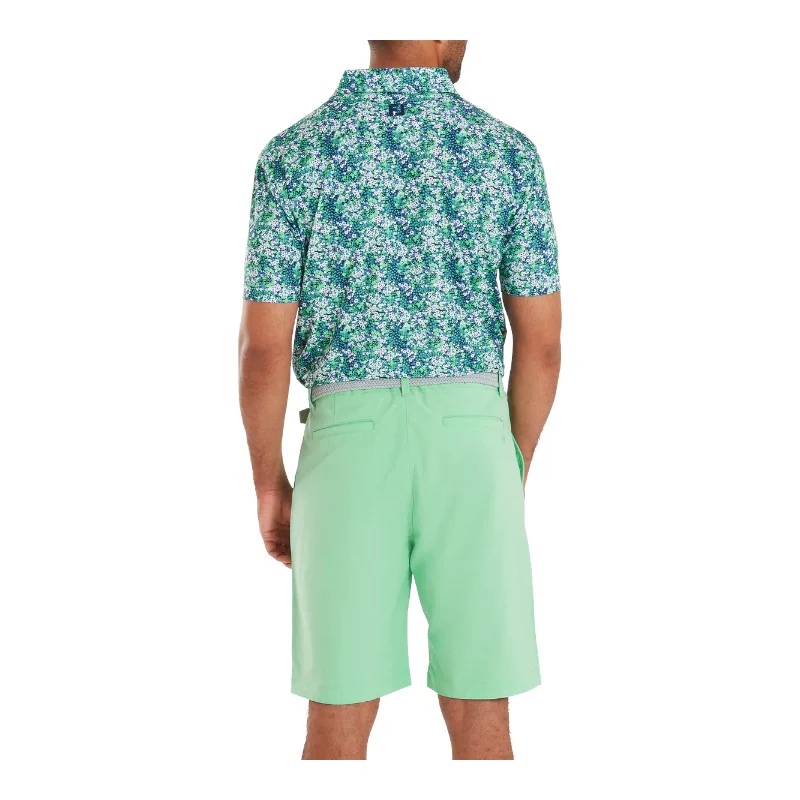 FootJoy Garden Print Lisle Golf Polo Shirt 37795 - Image 4