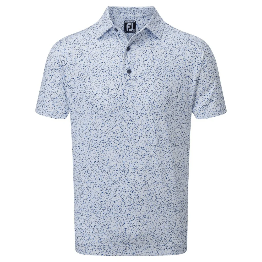 Footjoy Granite Print Lisle Golf Shirt 88418