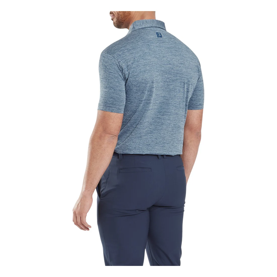 FootJoy Heather Lisle with Trim Golf Polo Shirt 34069 - Image 4
