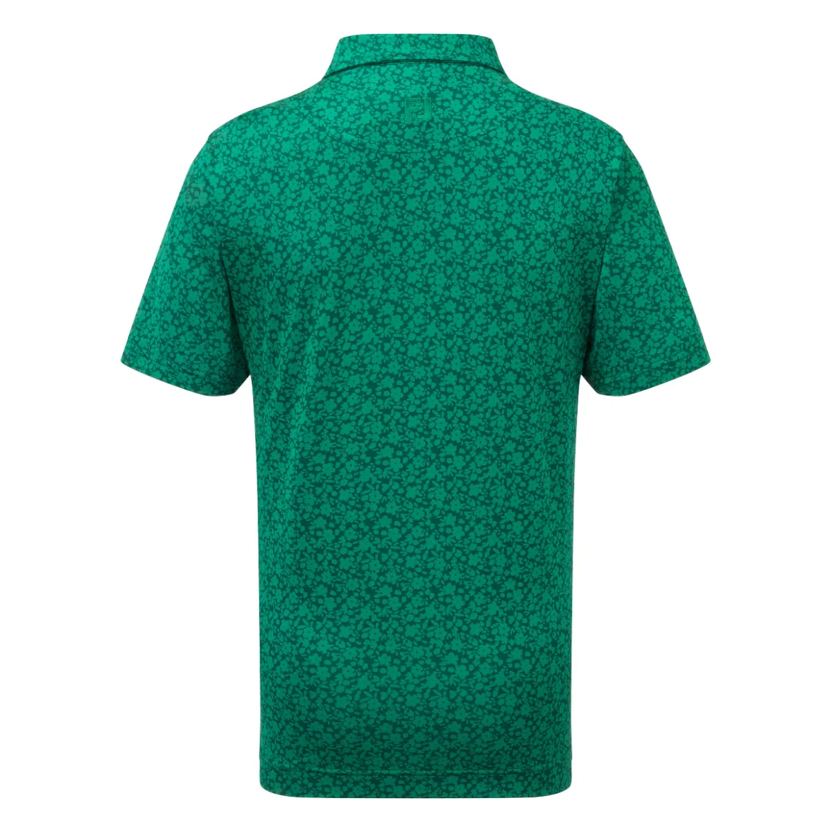 FootJoy Junior Printed Floral Lisle Golf Polo Shirt 39425 - Image 2