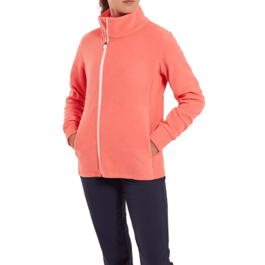 FootJoy Ladies Asymmetrical Full Zip Golf Fleece 89960 - Image 4
