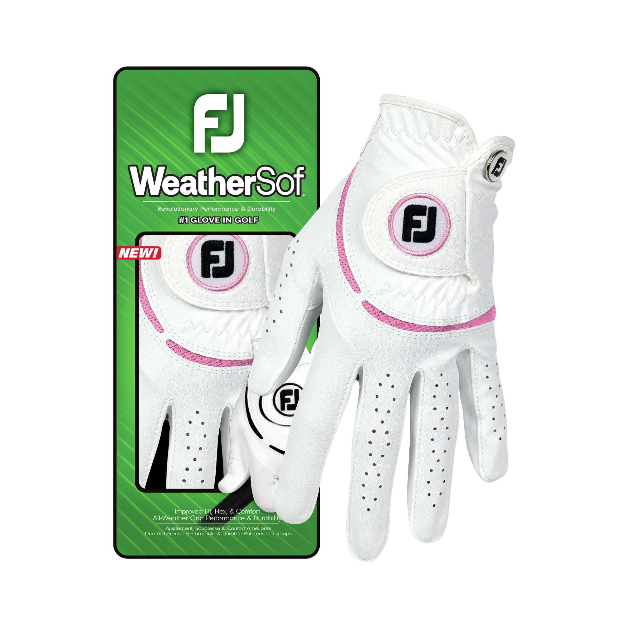 Footjoy Ladies WeatherSof Golf Glove 66212 - Image 2