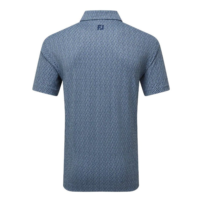 FootJoy Modernist Geo Pique Golf Polo Shirt 37792 - Image 2