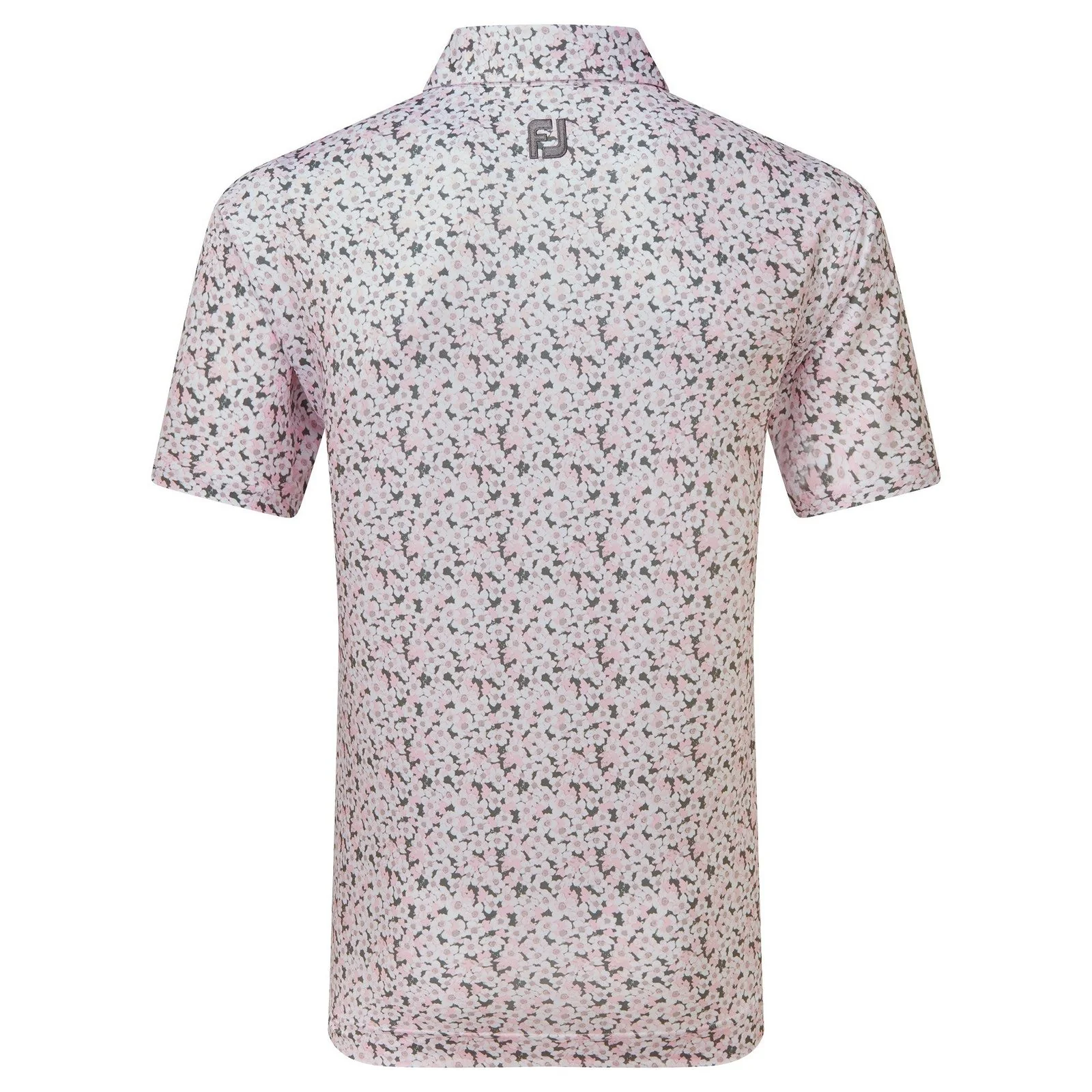 FootJoy Primrose Print Lisle Golf Polo Shirt 81570 - Image 2
