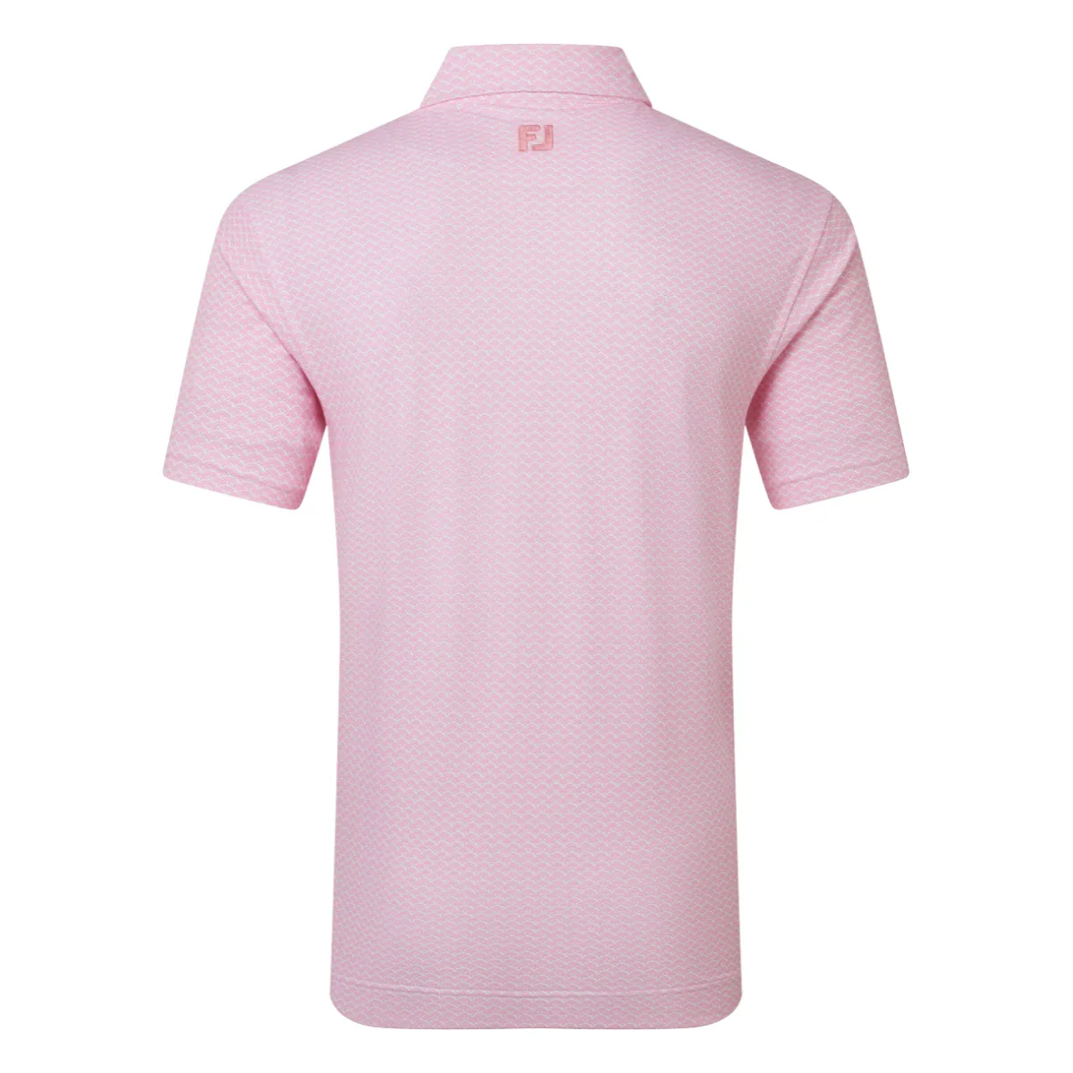 FootJoy Scallop Geo Pique Golf Polo Shirt 39240 - Image 2