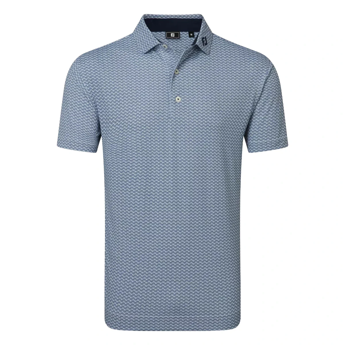 FootJoy Scallop Geo Pique Golf Polo Shirt 39241