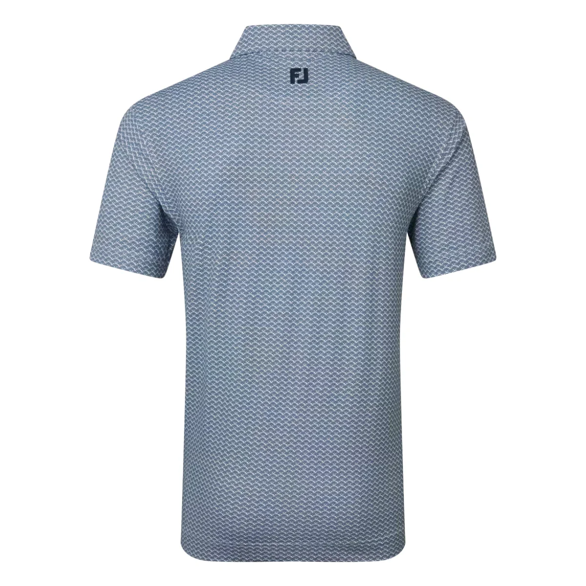FootJoy Scallop Geo Pique Golf Polo Shirt 39241 - Image 2