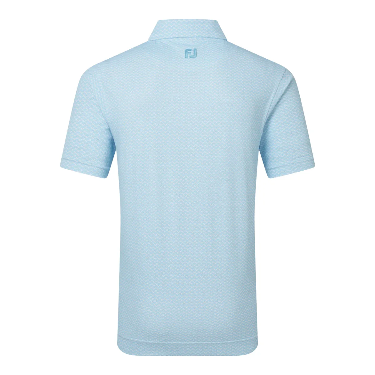 FootJoy Scallop Geo Pique Golf Polo Shirt 39239 - Image 2