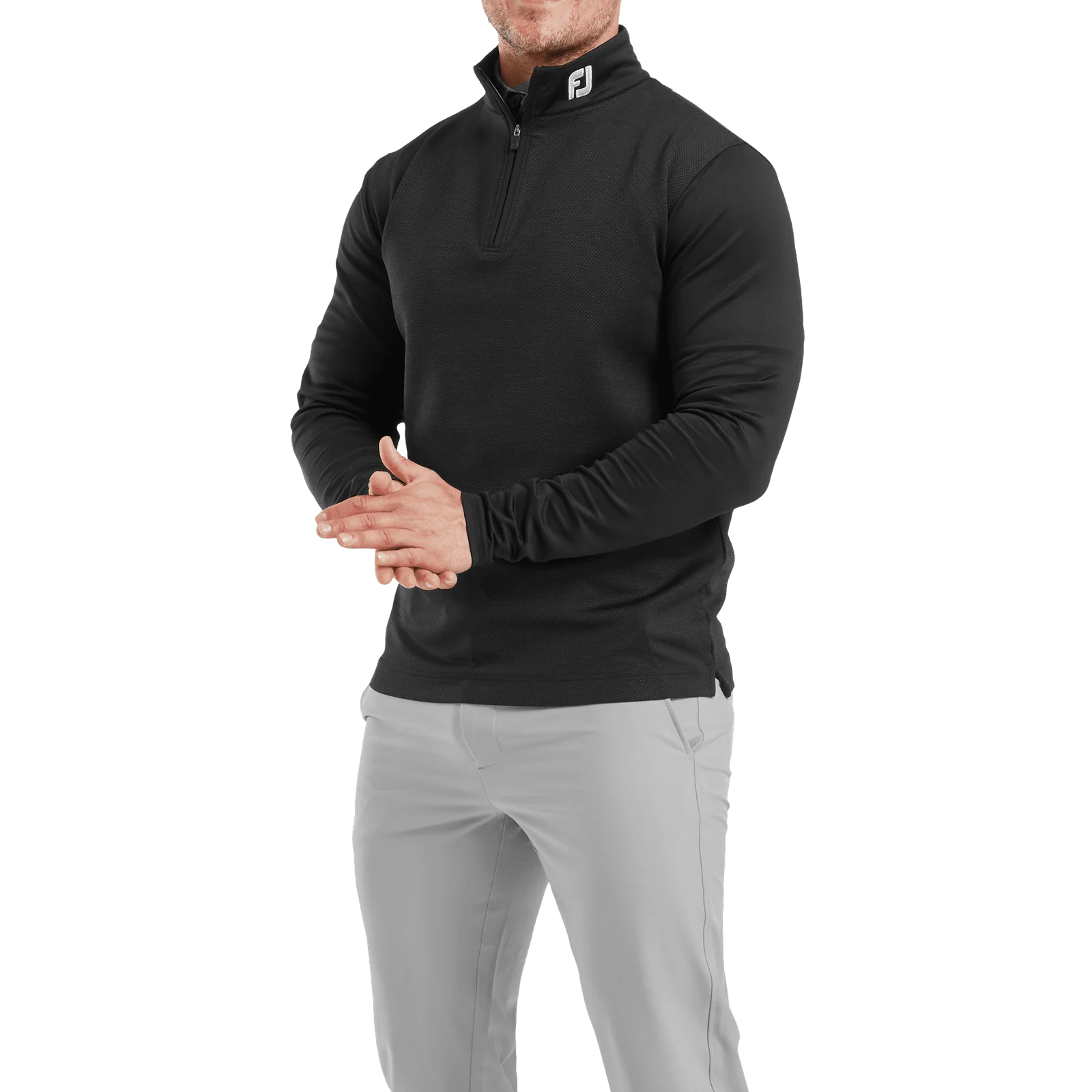 FootJoy Spacer Knit Tonal Block 1/4-Zip Golf Pullover 31941 - Image 3