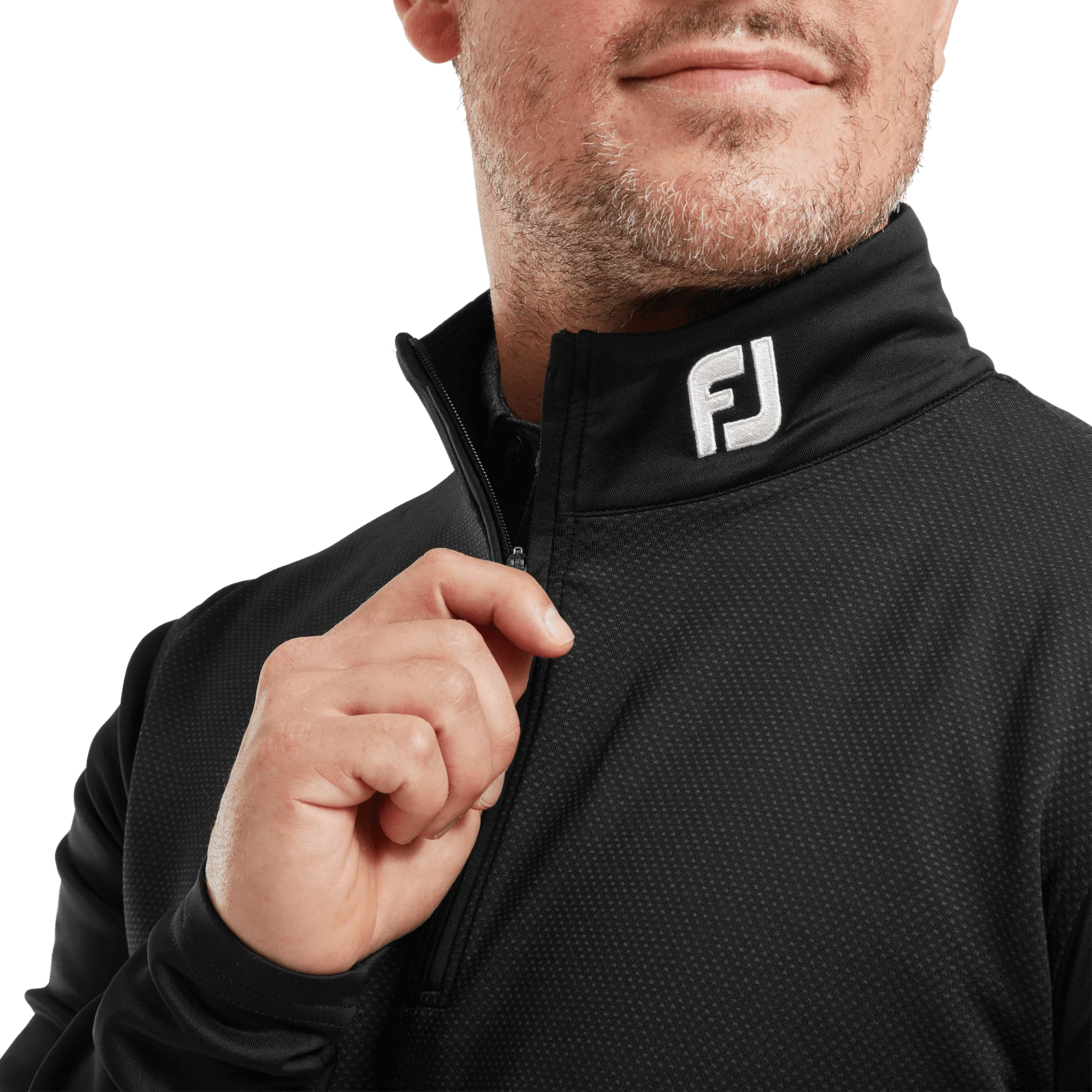 FootJoy Spacer Knit Tonal Block 1/4-Zip Golf Pullover 31941 - Image 5