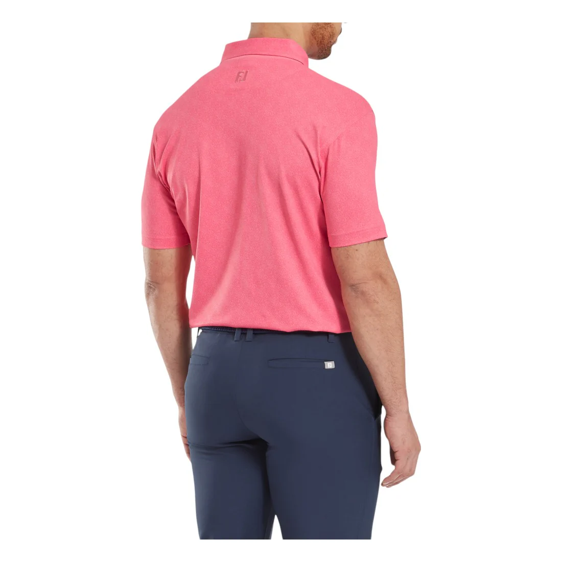 FootJoy Speckle Print Pique Golf Polo Shirt 34021 - Image 4