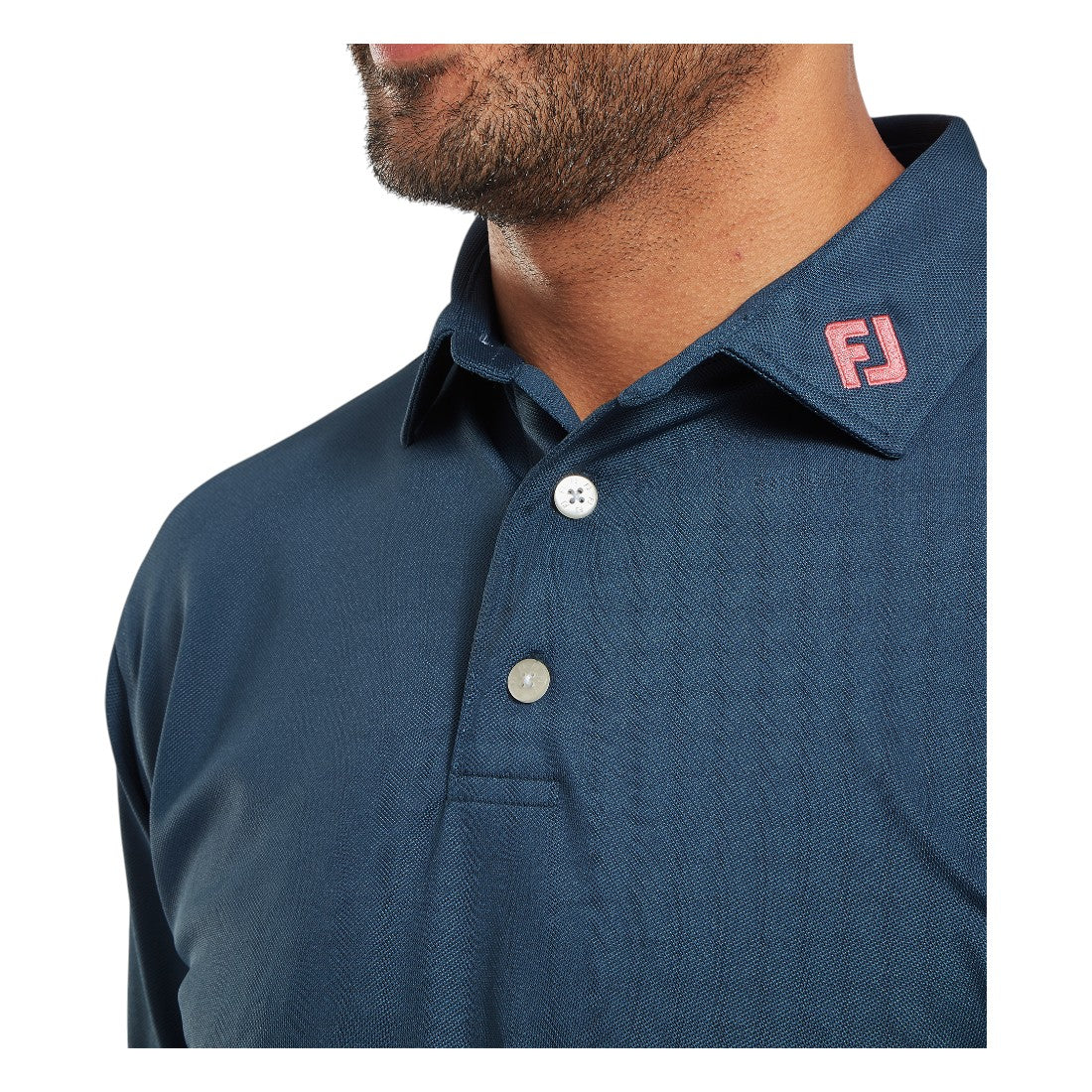 FootJoy Stretch Pique Solid Golf Polo Shirt 34077 - Image 5