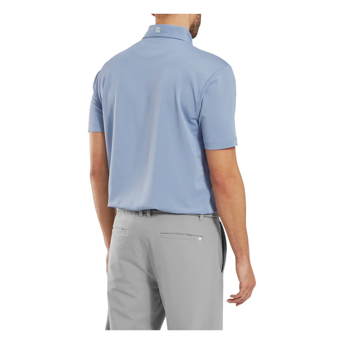 Footjoy Stretch Pique Solid Golf Polo Shirt 34079 - Image 4