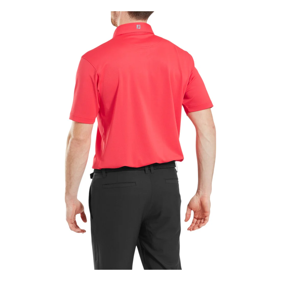 FootJoy Stretch Pique Solid Golf Polo Shirt 34080 - Image 4