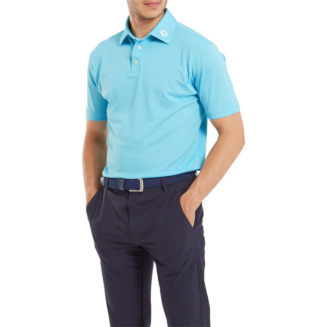 FootJoy Stretch Pique Solid Golf Polo Shirt 80132 - Image 4