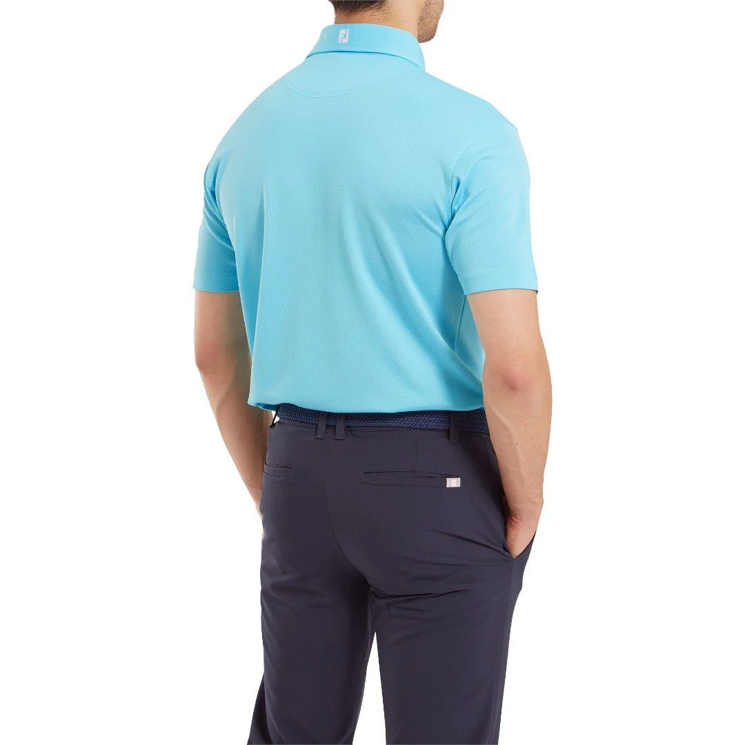 FootJoy Stretch Pique Solid Golf Polo Shirt 80132 - Image 5