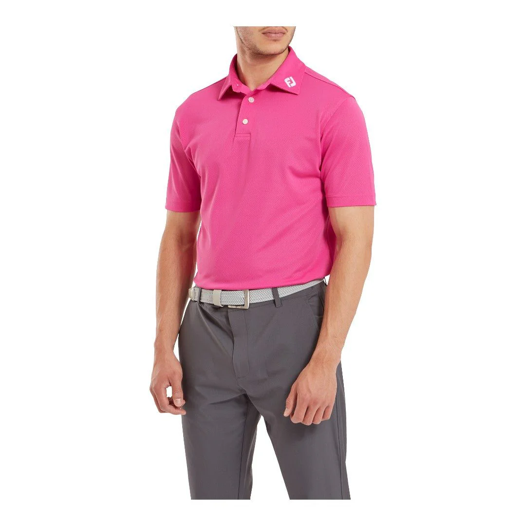 FootJoy Stretch Pique Solid Golf Polo Shirt 81673 - Image 3