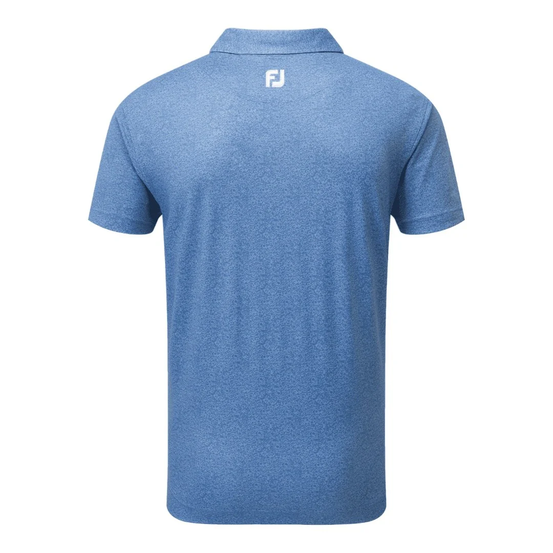 FootJoy Texture Parachute Trim Golf Polo Shirt 89895 - Image 2