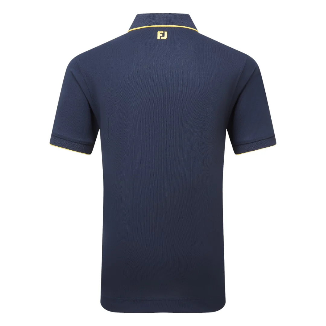 FootJoy Tipped Pique Golf Polo Shirt 34073 - Image 4