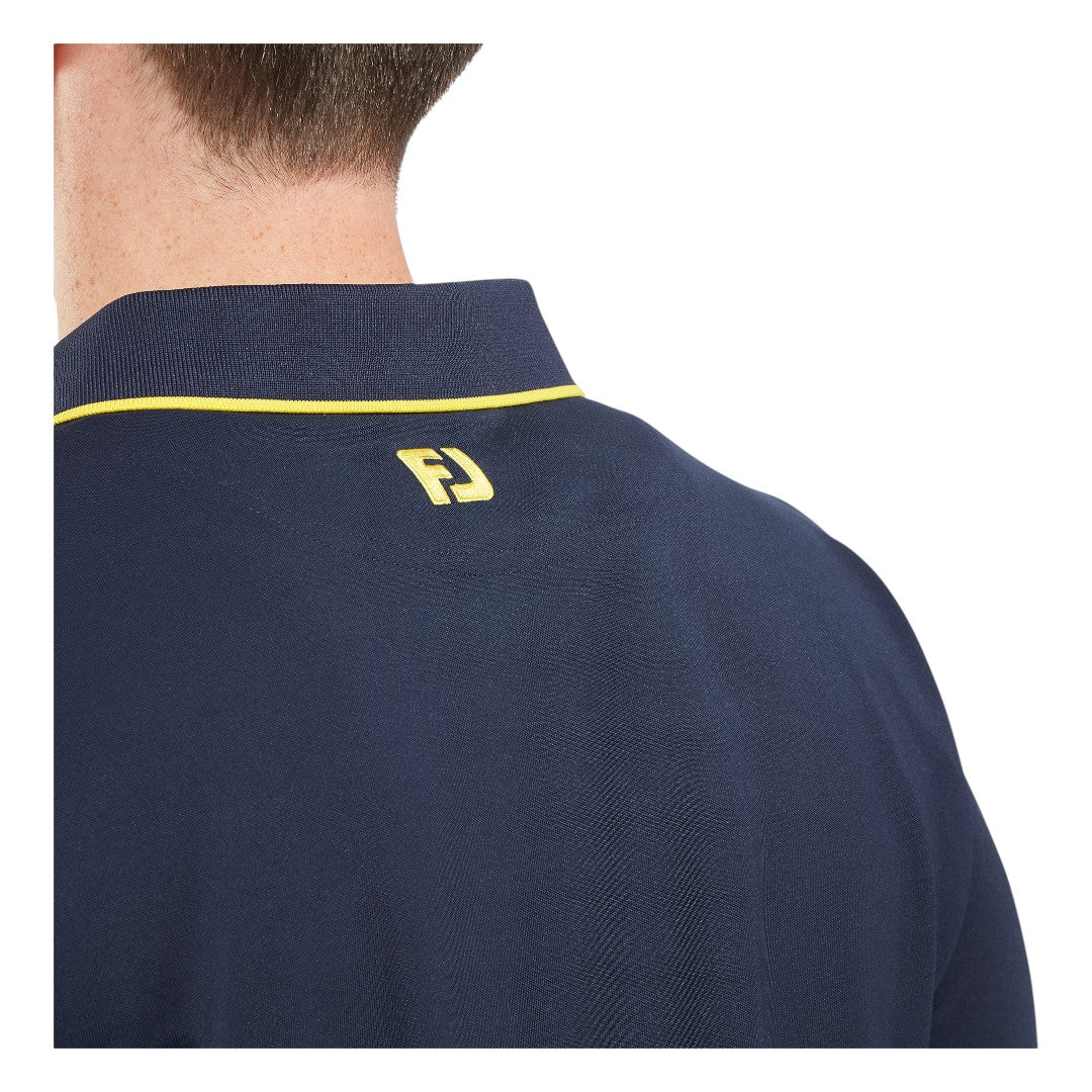 FootJoy Tipped Pique Golf Polo Shirt 34073 - Image 5