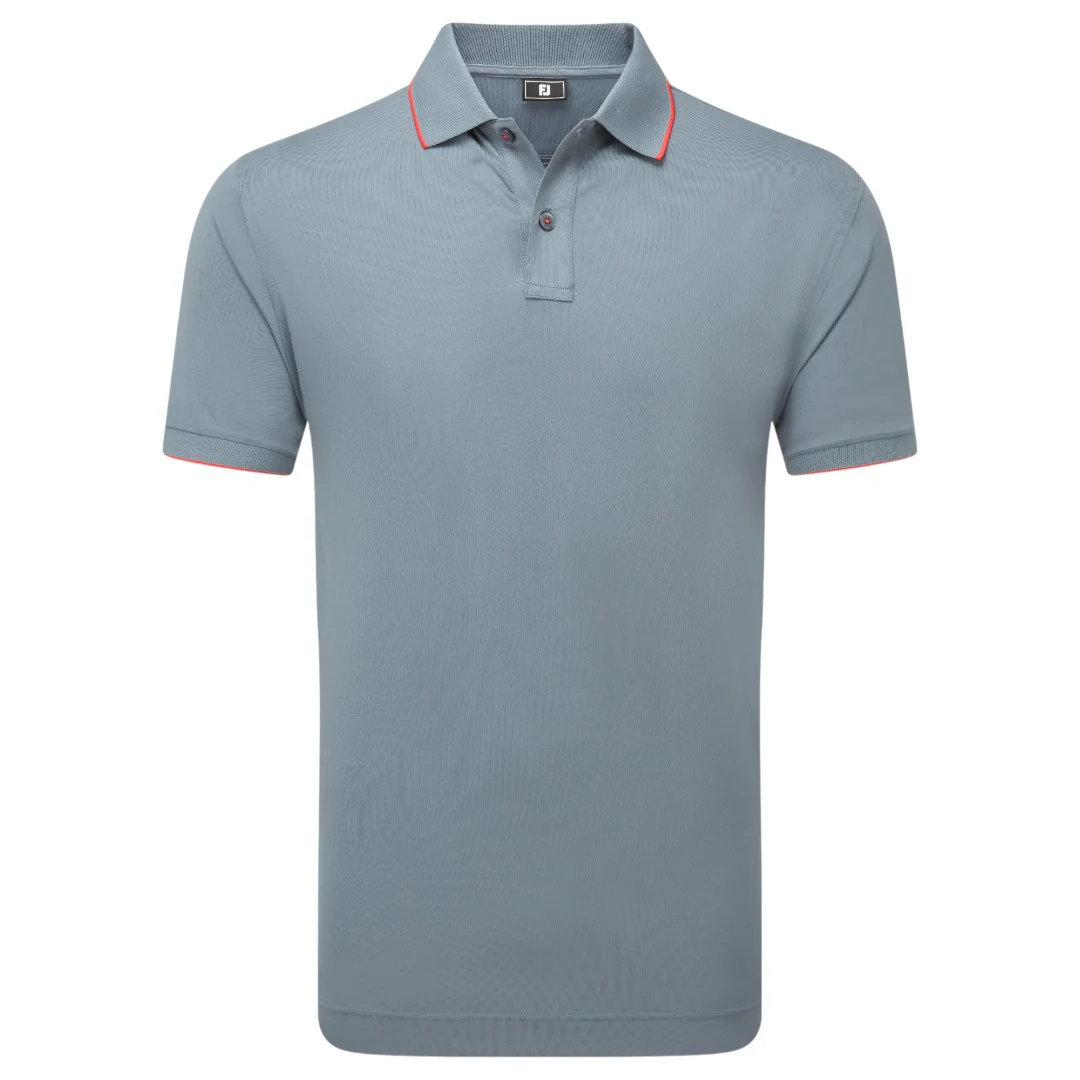 FootJoy Tipped Pique Golf Polo Shirt 34076