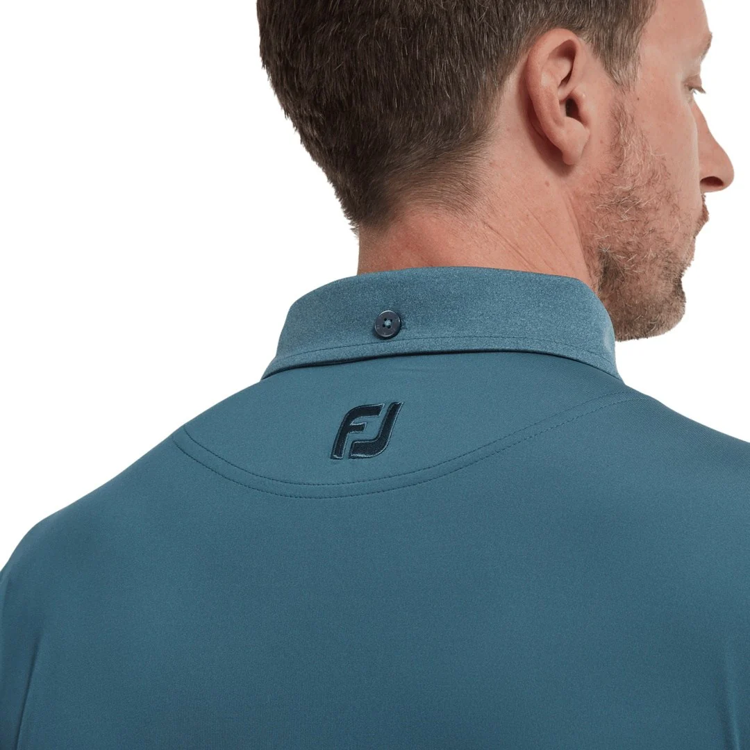 FootJoy Tonal Trim with Pocket Golf Shirt 88378 - Image 3