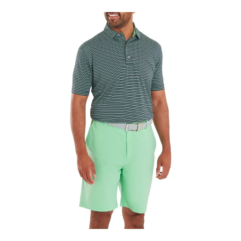 FootJoy Triple Pinstripe Lisle Golf Polo Shirt 37791 - Image 3