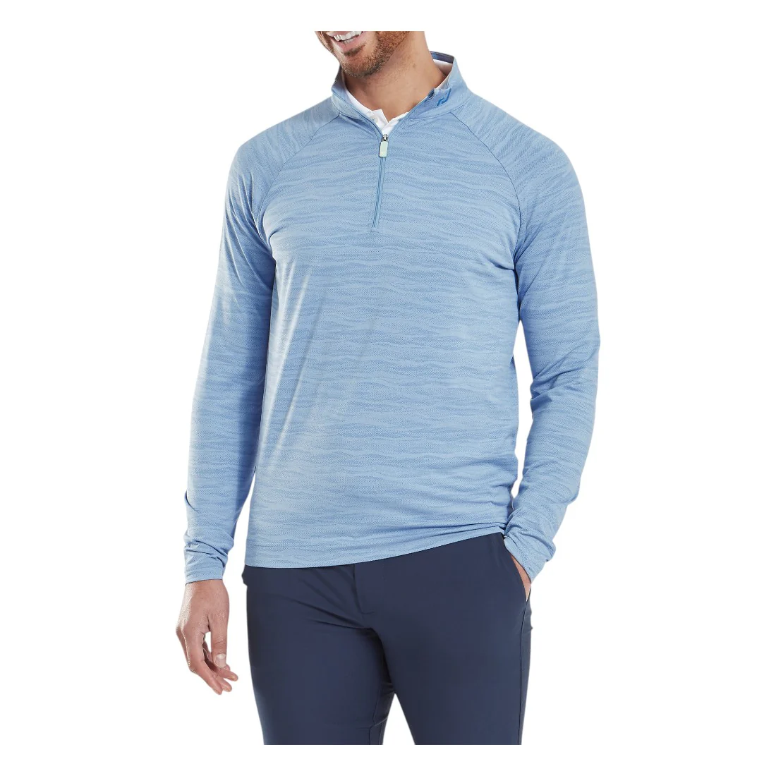 FootJoy Wave Jacquard Chill-Out Golf Mid Layer 34105 - Image 3
