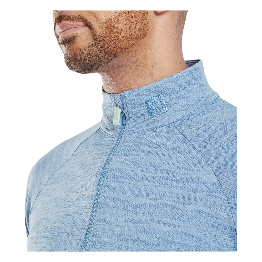 FootJoy Wave Jacquard Chill-Out Golf Mid Layer 34105 - Image 5