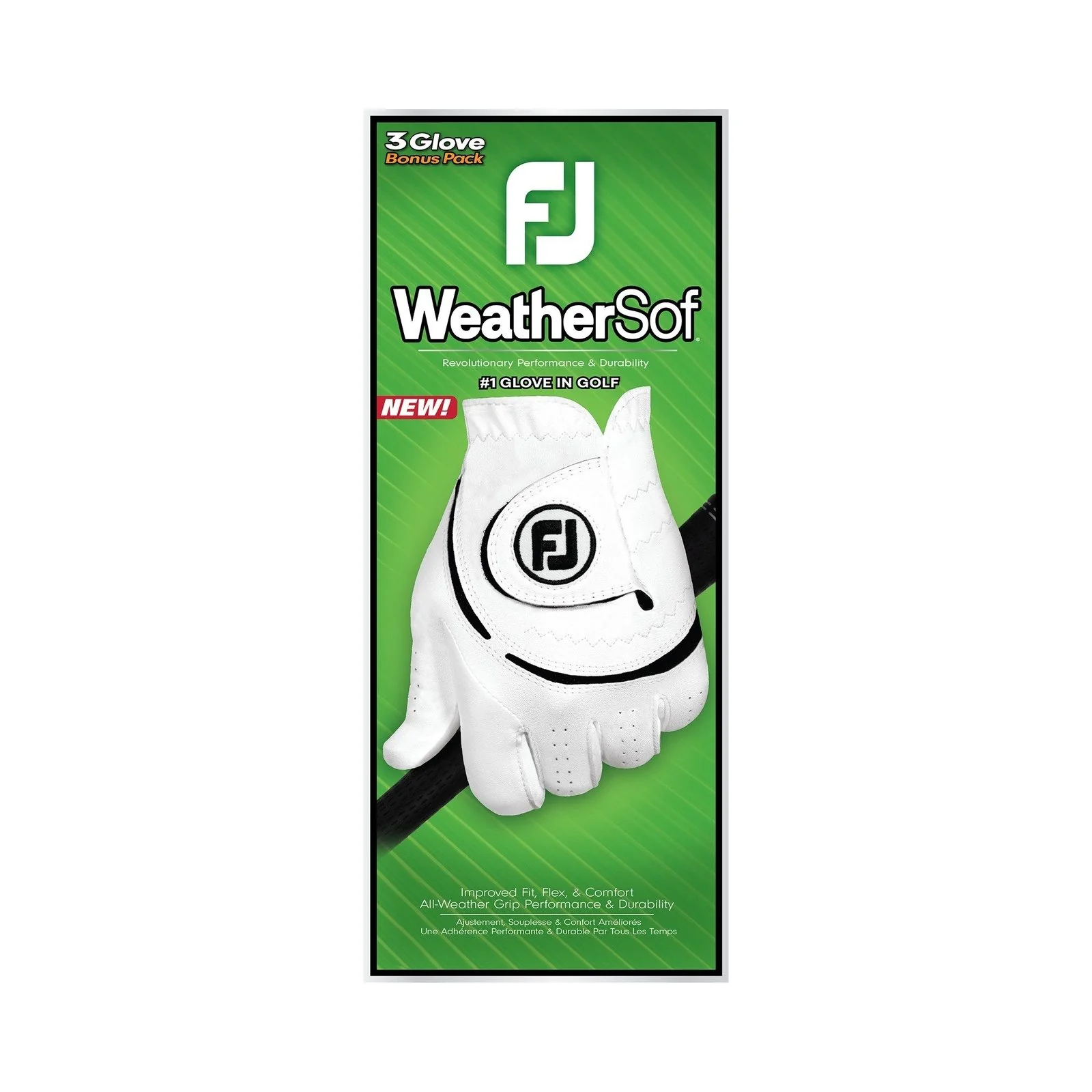 Footjoy WeatherSof Golf Glove 66198 | 3 Pack - Image 3