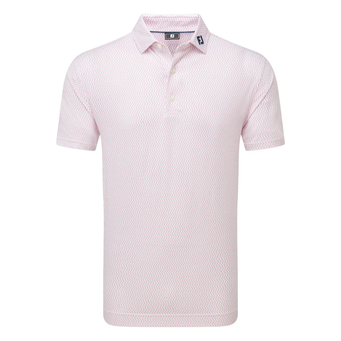 FootJoy Wiggle Print Lisle Golf Polo Shirt 33999