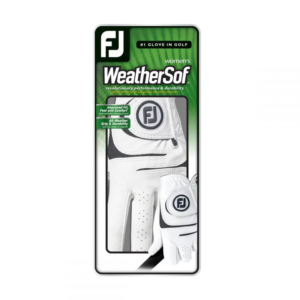 FootJoy Ladies WeatherSof Golf Glove 67947 - Image 3
