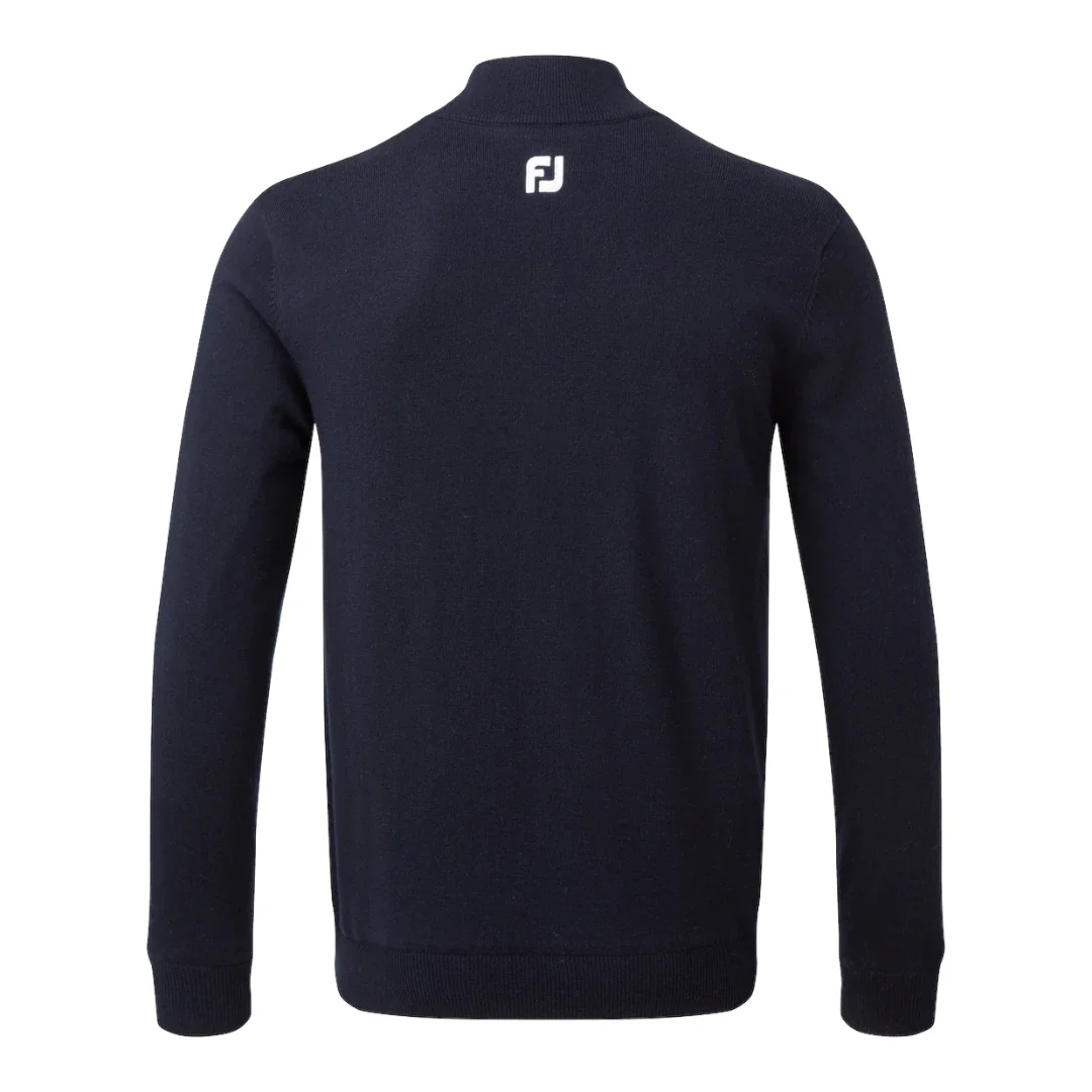 FootJoy Wool Blend 1/2 Zip Lined Golf Sweater 90210 - Image 2