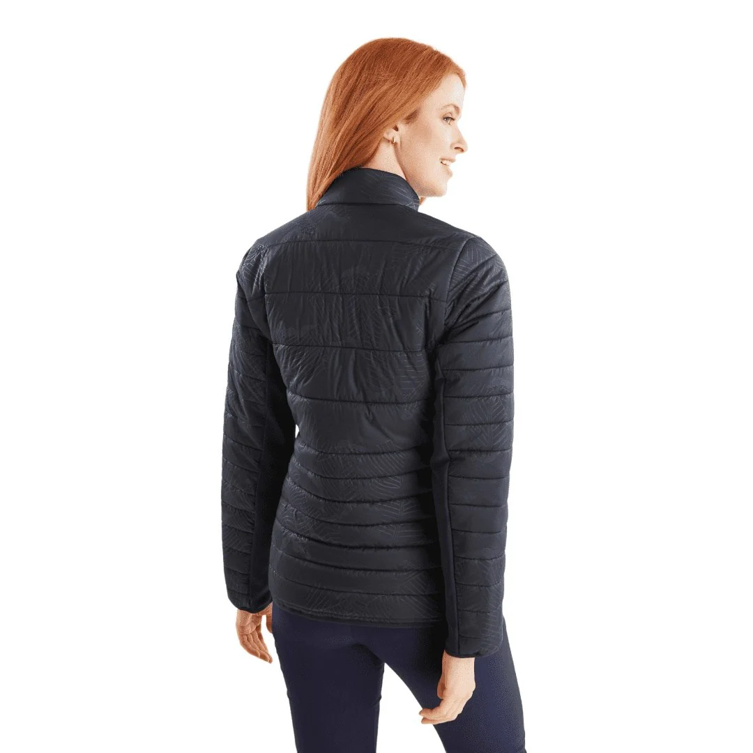 Green Lamb Ladies Kooper Quilted Stretch Panel Golf Jacket AG23995 - Image 2