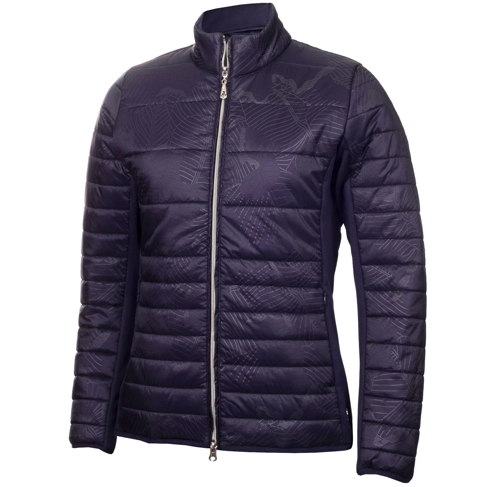Green Lamb Ladies Kooper Quilted Stretch Panel Golf Jacket AG23995 - Image 4