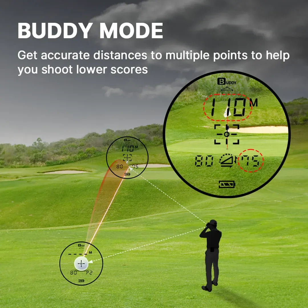 GOLFBUDDY Laser 2S Golf Rangefinder - Image 2