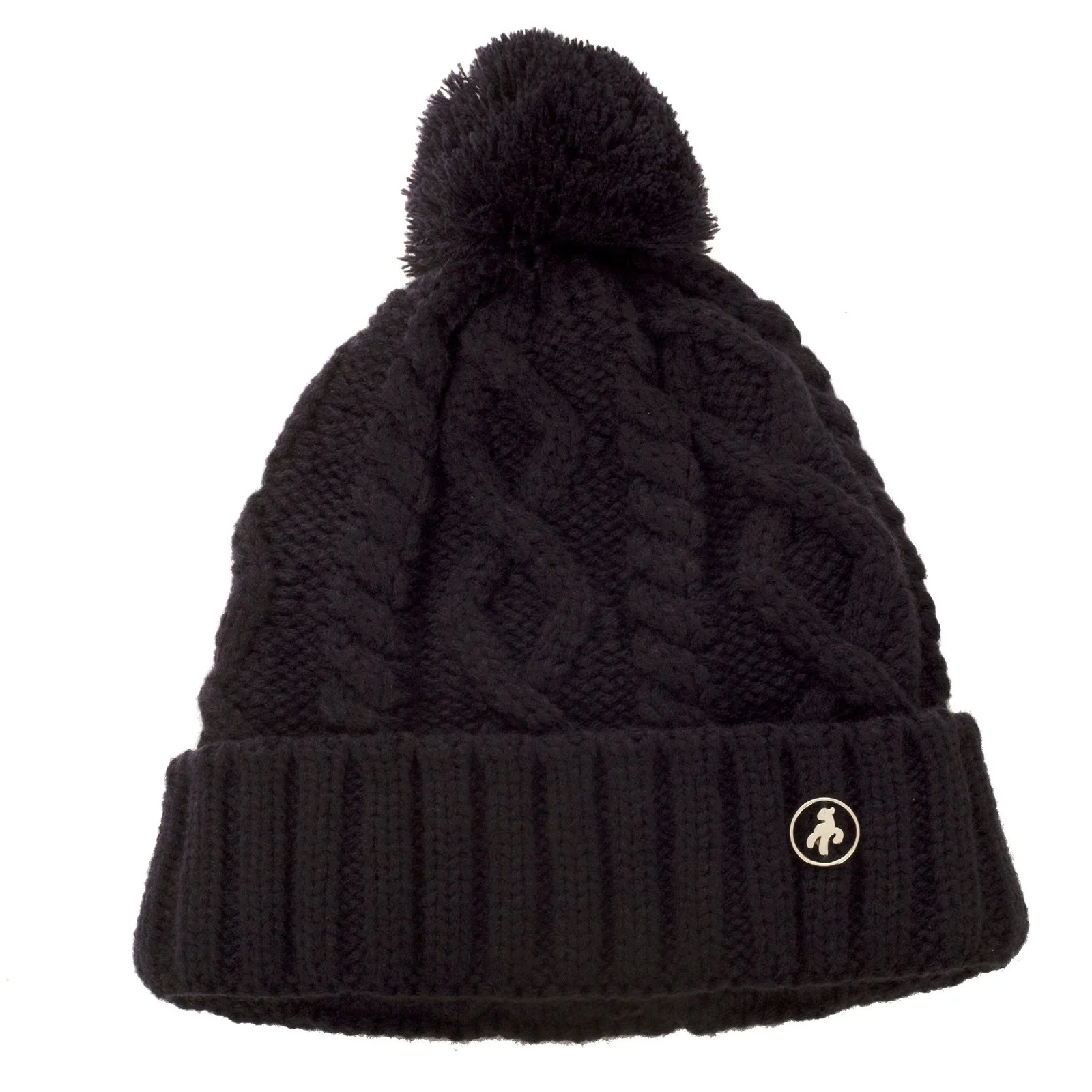Green Lamb Ladies Krista Fleece Lined Cable Golf Hat AG23998 - Image 3