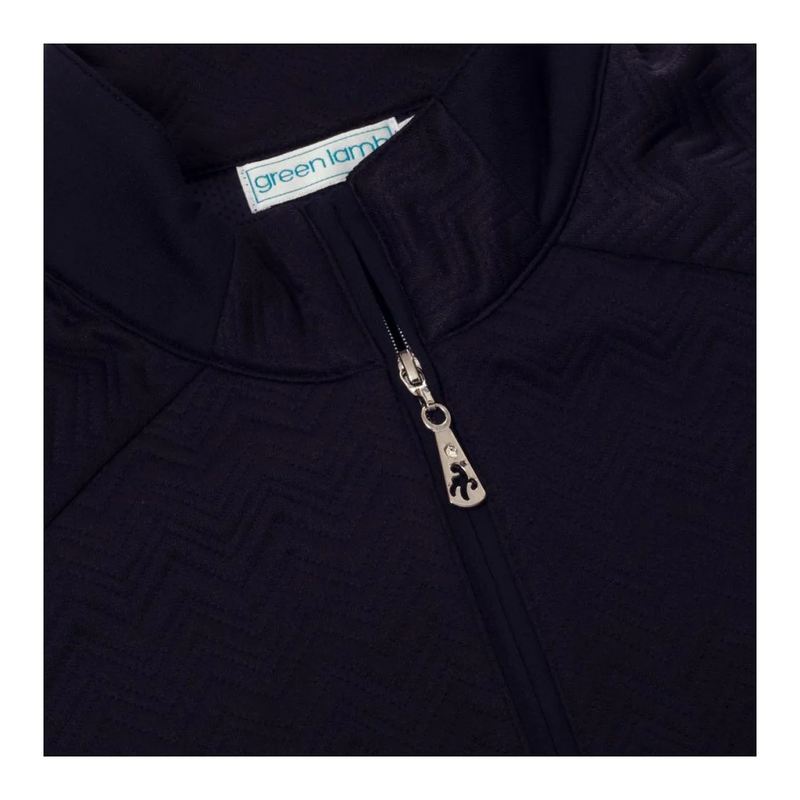 Green Lamb Ladies Glena Zigzag Golf Jacket AG21895 - Image 3