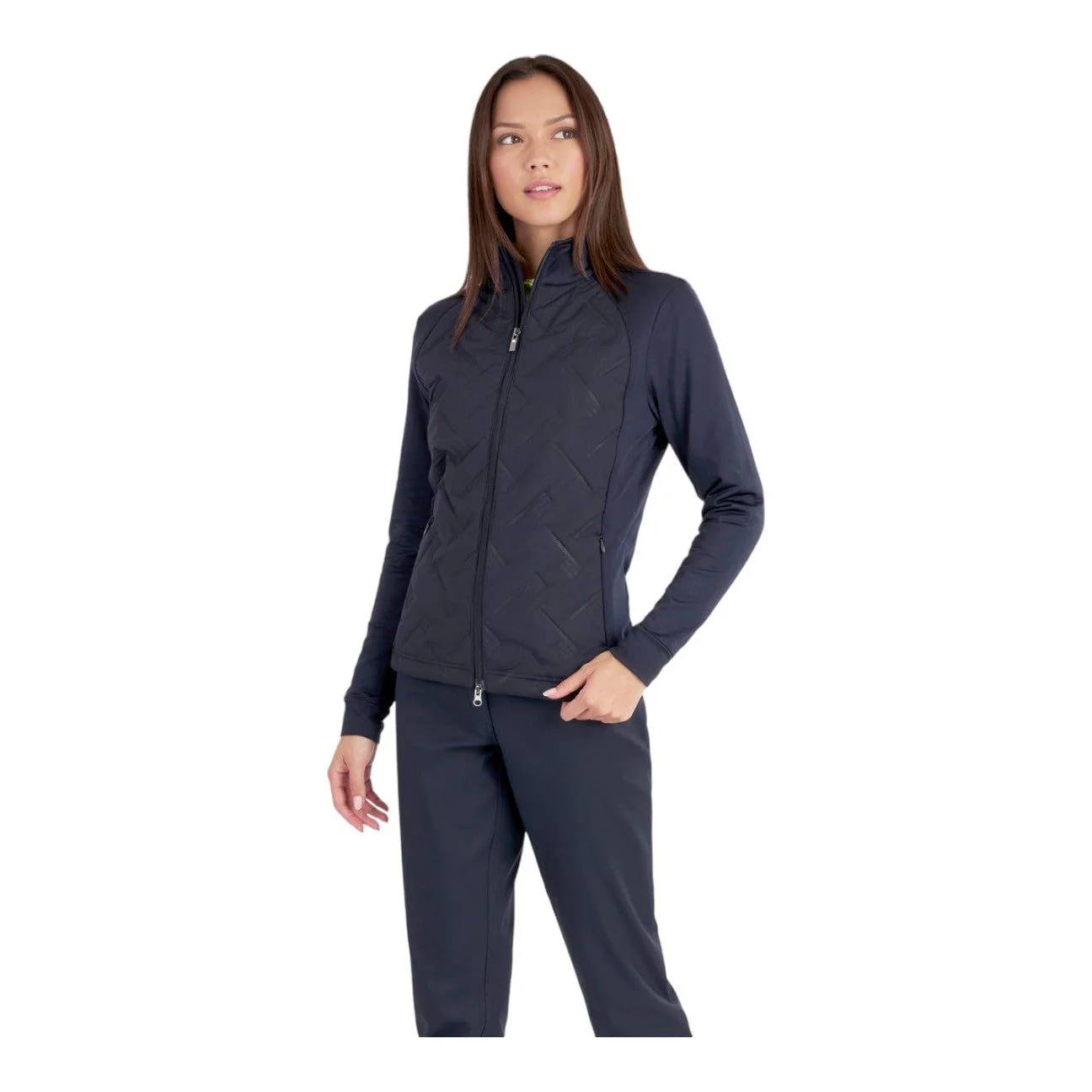 Green Lamb Ladies Marcella Hybrid Golf Jacket AG24055 - Image 3