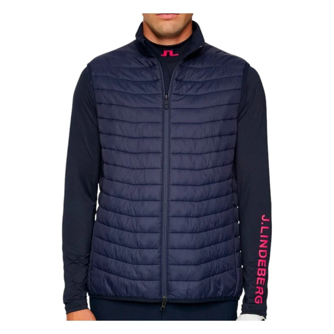 J.Lindeberg Holden Quilt Hybrid Golf Vest GMOW10858 - Image 3
