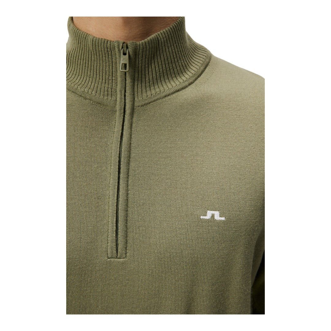 J.Lindeberg Kian Merino 1/4 Zip Golf Sweater GMKW08834 - Image 3