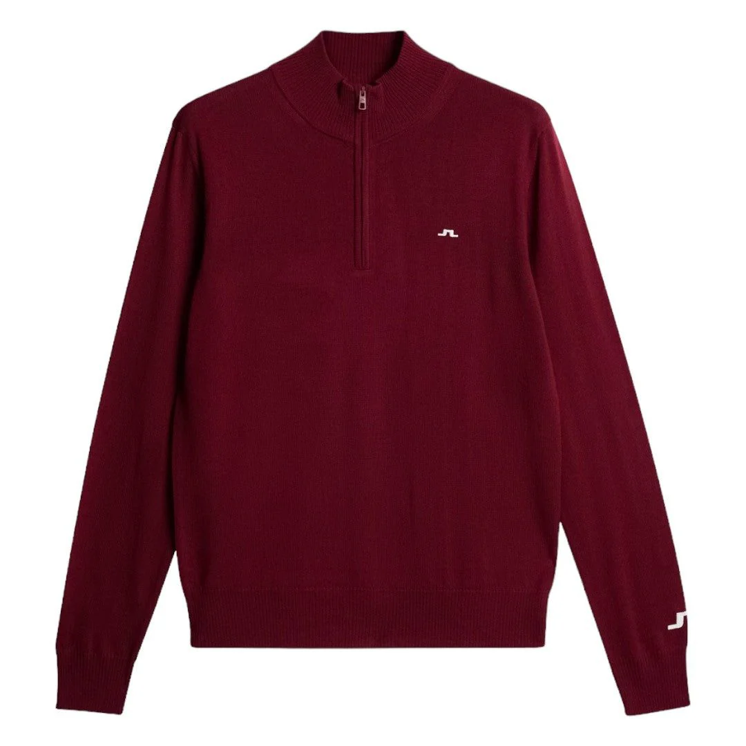 J.Lindeberg Kian Merino 1/4 Zip Golf Sweater GMKW11148 - Image 3