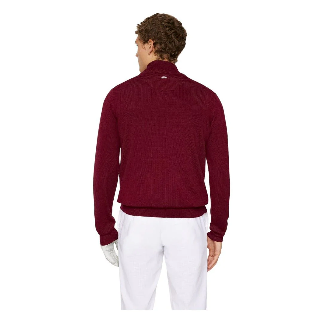J.Lindeberg Kian Merino 1/4 Zip Golf Sweater GMKW11148 - Image 5