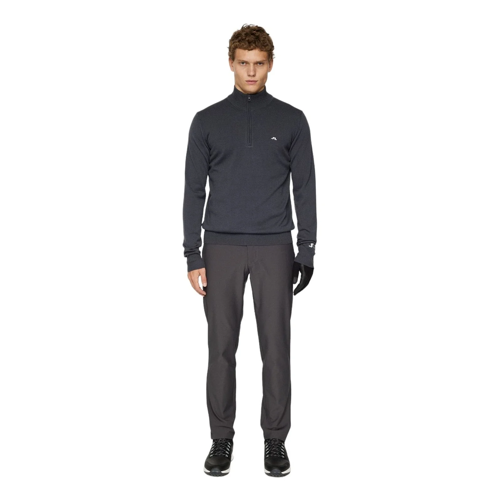 J.Lindeberg Kian Merino 1/4 Zip Golf Sweater GMKW11148 - Image 6