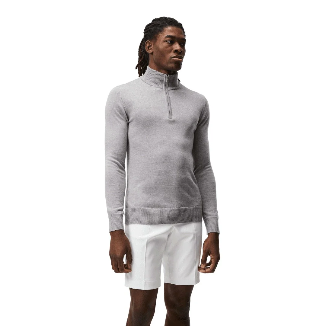 J.Lindeberg Kian Merino 1/4 Zip Golf Sweater GMKW06357 - Image 4