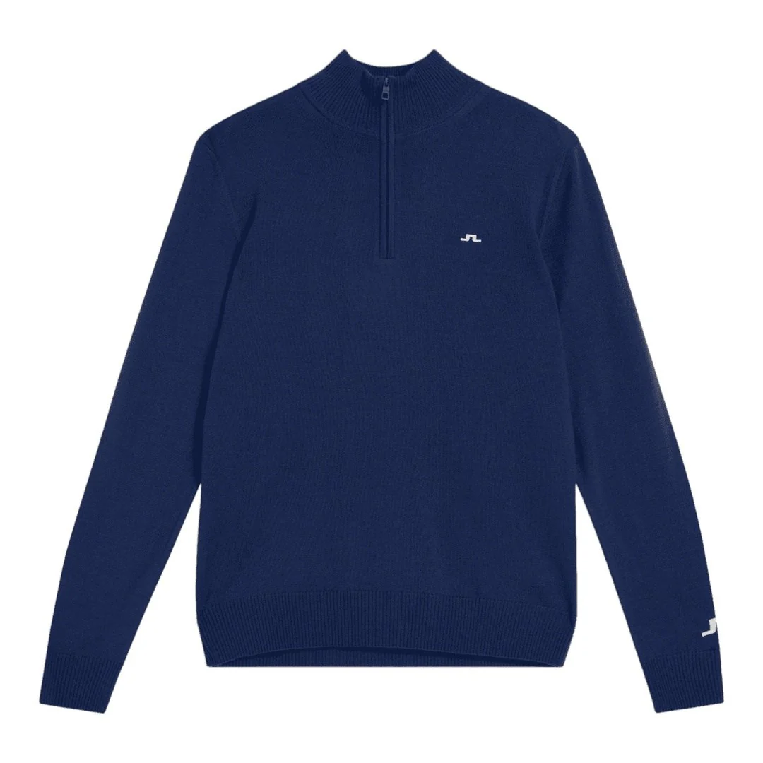 J.Lindeberg Kian Merino 1/4 Zip Golf Sweater GMKW09326 - Image 2